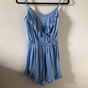 Blue romper